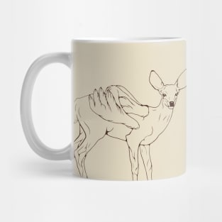 Angel Deer Mug